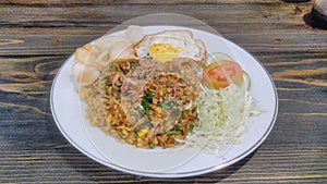 Special Indonesian Egg Fried Rice