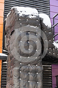 Special industrial insulation of building ventilation ducts, industrial background