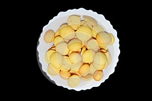 Special Kerala Mutta biscuit, Beans biscuit, Coin biscuit, Yellow biscuit, Baby biscuit, Special Orange and Yellow Crunchy Beans