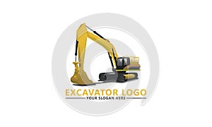 Special machines for the construction work. excavators