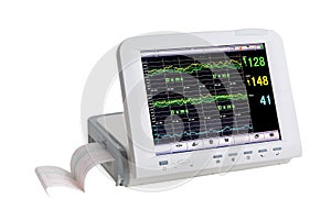 Special medical equipment patient electrocardiographic monitoring photo