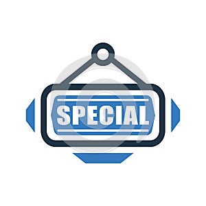 Special Offer, especial, sticker icon