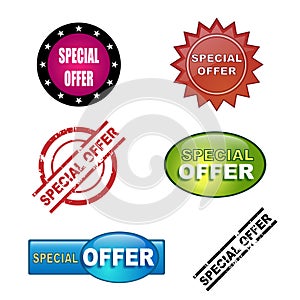 Special offer icons