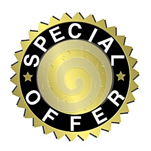 Special offer label