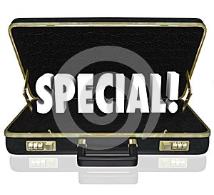 Special Offer Proposal Business Presentation Briefcase