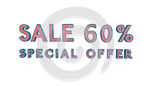 Special offer sale 60 percent off 4K 3d animation rendering with Alpha Channel Matte mask 60% off