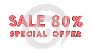 Special offer sale 80 percent off 4K 3d animation rendering with Alpha Channel Matte mask 80% off