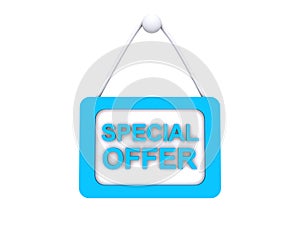 Special offer sign