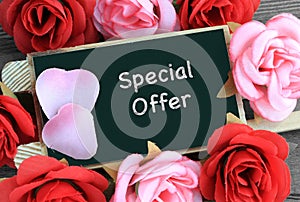 Special offer sign photo