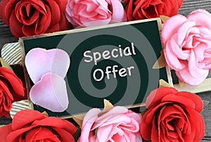 Special offer sign