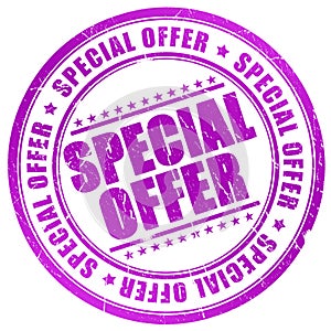 Special offer stamp