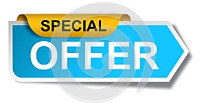 Special offer stickers