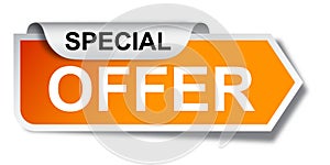 Special offer stickers