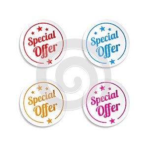 Special Offer Stickers