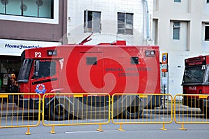 Special Operations Command police control vehicle - Singapore