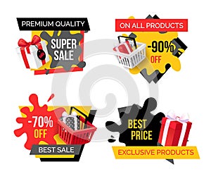 Special Promotion on Exclusive Products Sellout