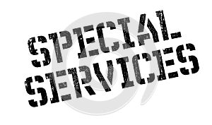 Special Services rubber stamp