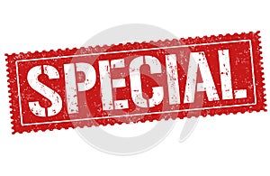 Special sign or stamp