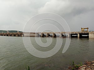 Tigra dam of madhyapradesh photo