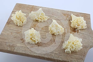 Special type of caw cheese