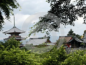 Special view of a japanese heritage buildings in Japan photo