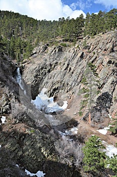 Garden Creek Falls Wyoming photo