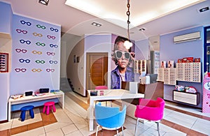 Specialty optician shop