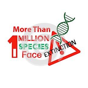 Species Extinct Typograph