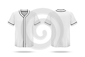 Specification Baseball Jersey T Shirt Mockup