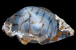 A specimen of dendrite agate from Kazakhstan