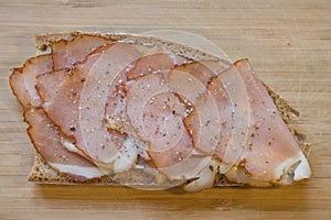 Speck bread photo