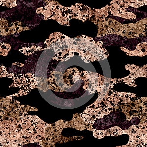 Speckled Abstract Army Camouflage Pattern