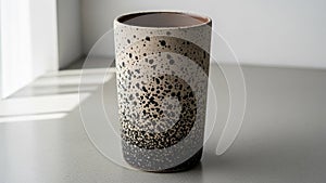 The overall aesthetic suggests a blend of modern and traditional ceramic