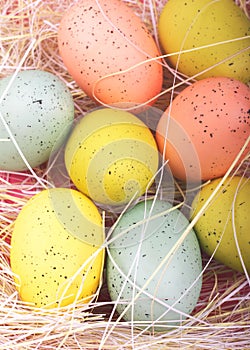 Speckled Easter Eggs