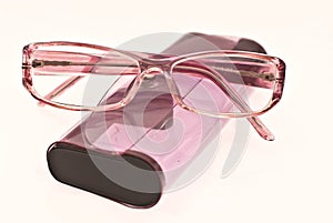 Spectacle case and glasses