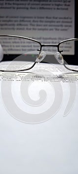 Spectacle on book read the future