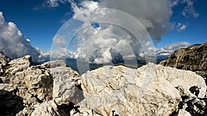 Spectacular Alpine Landscape on the Dolomites at 2700 meters Above Sea Level - 5K