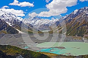 Spectacular Alpine Vista in New Zealand