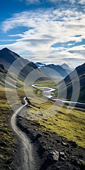 Spectacular Backdrops: Capturing Luminous Landscapes On A Dirt Road