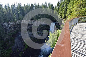 Spectacular Brandywine Falls near Whistler, British Columbia, Canada