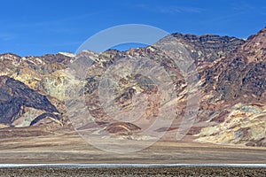 Spectacular Colors in Desert Mountains