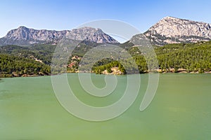 The spectacular Doyran pond is in Konyaalti. Antalya-Turkey