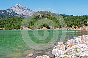 The spectacular Doyran pond is in Konyaalti. Antalya-Turkey