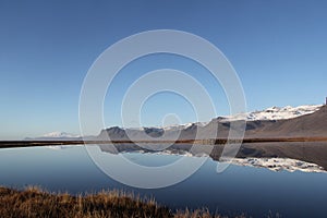 Spectacular Mountain Reflection photo