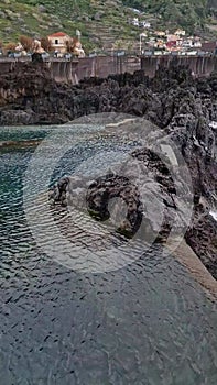 Spectacular natural swimming pools in Porto Moniz, Madeira