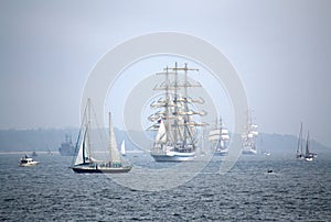 Spectacular Parade of sails