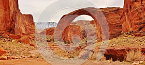 Spectacular Rainbow Bridge National Monument in the United States