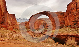 Spectacular Rainbow Bridge National Monument in the United States