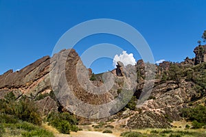 Spectacular Rock Formations at Pinnacles National Park