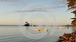 Spectacular Sunset on Nosy Boraha Beach, Madagascar - A Magical Moment Captured